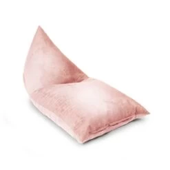 Designer Velvet Deck Chair Bean Bag -Bean Bag Chairs Store deck chair velvet blush pink