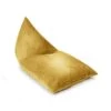 Designer Velvet Deck Chair Bean Bag -Bean Bag Chairs Store deck chair velvet mustard