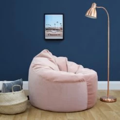 Designer Velvet Chair Bean Bag