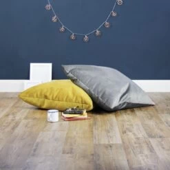 Designer Velvet Cushion Bean Bag - Square -Bean Bag Chairs Store designer velvet cushion bean bag on blue