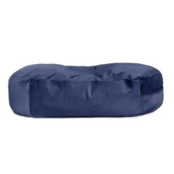 Designer Velvet Lounger Bean Bag -Bean Bag Chairs Store designer velvet lounger bean bag midnight 1