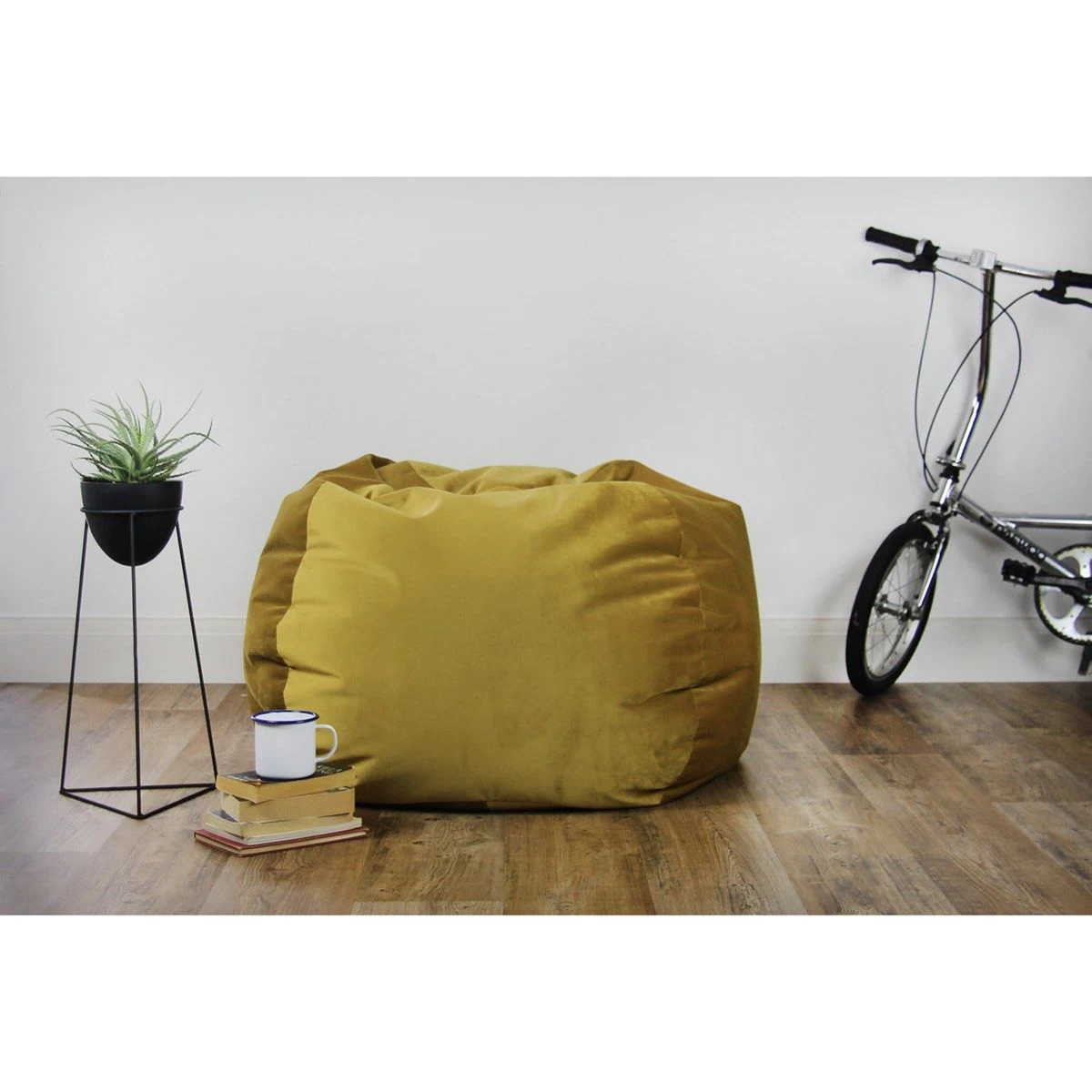 Designer Velvet Retro Classic Bean Bag - Replacement Cover 8 Designer Velvet Retro Classic Bean Bag - Replacement Cover - Image 6