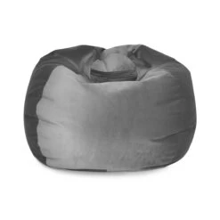 Designer Velvet Retro Classic Bean Bag - Replacement Cover 11 Designer Velvet Retro Classic Bean Bag - Replacement Cover -Bean Bag Chairs Store designer velvet retro classic bean bag platinum grey 1 1