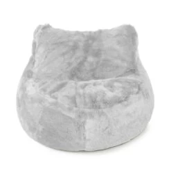 Faux Fur Seat Bean Bag -Bean Bag Chairs Store faux fur bean bag seat arctic fox 6