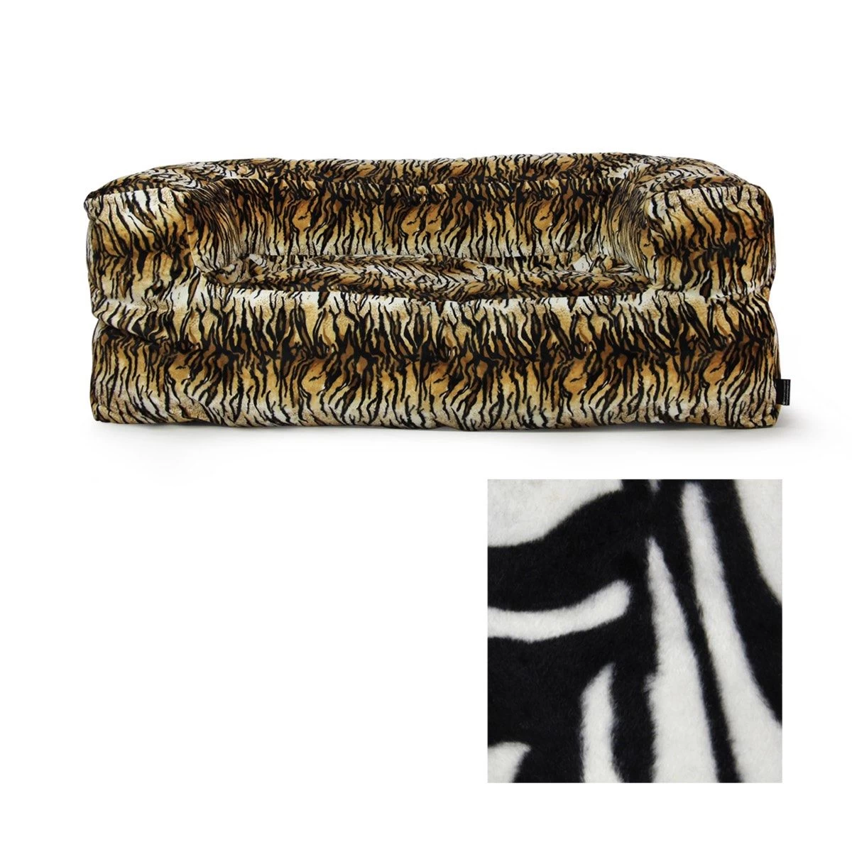 Faux Fur Couch Bean Bag 6 Faux Fur Couch Bean Bag - Image 4