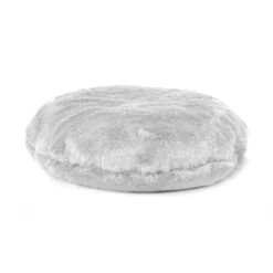 Faux Fur Cushion Bean Bag - Round -Bean Bag Chairs Store faux fur cushion bean bag round arctic fox 3