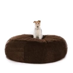 Faux Fur Ingot Bean Bag - Replacement Cover 21 Faux Fur Ingot Bean Bag - Replacement Cover -Bean Bag Chairs Store faux fur ingot bean bag brown bear brown long pile 1 1
