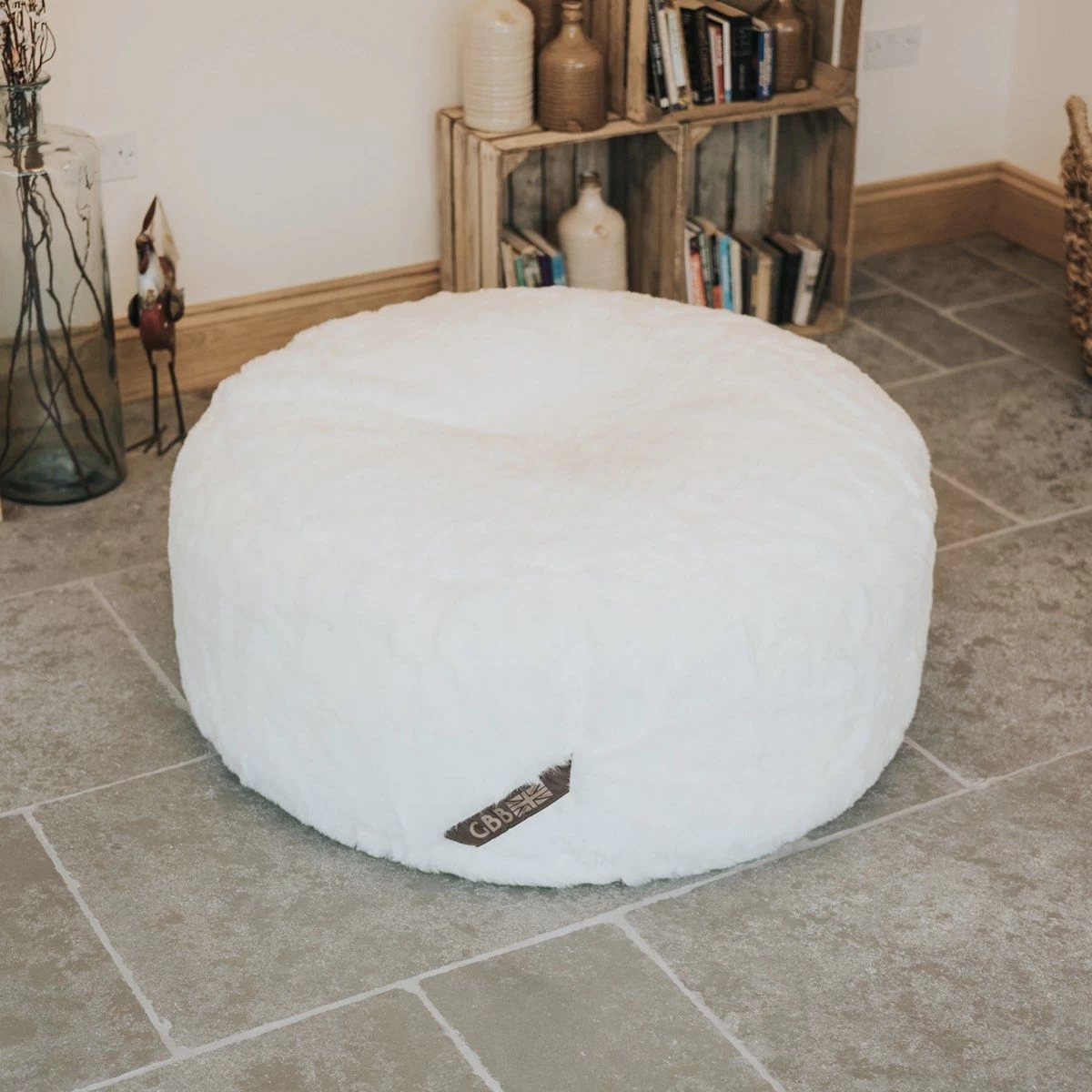 Faux Fur Ingot Bean Bag - Replacement Cover 4 Faux Fur Ingot Bean Bag - Replacement Cover - Image 2