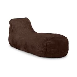 Faux Fur Recliner Bean Bag -Bean Bag Chairs Store faux fur recliner bean bag brown bear 1