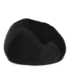 Faux Fur Retro Classic Bean Bag 11 Faux Fur Retro Classic Bean Bag -Bean Bag Chairs Store faux fur retro classic bean bag panther black long pile 1