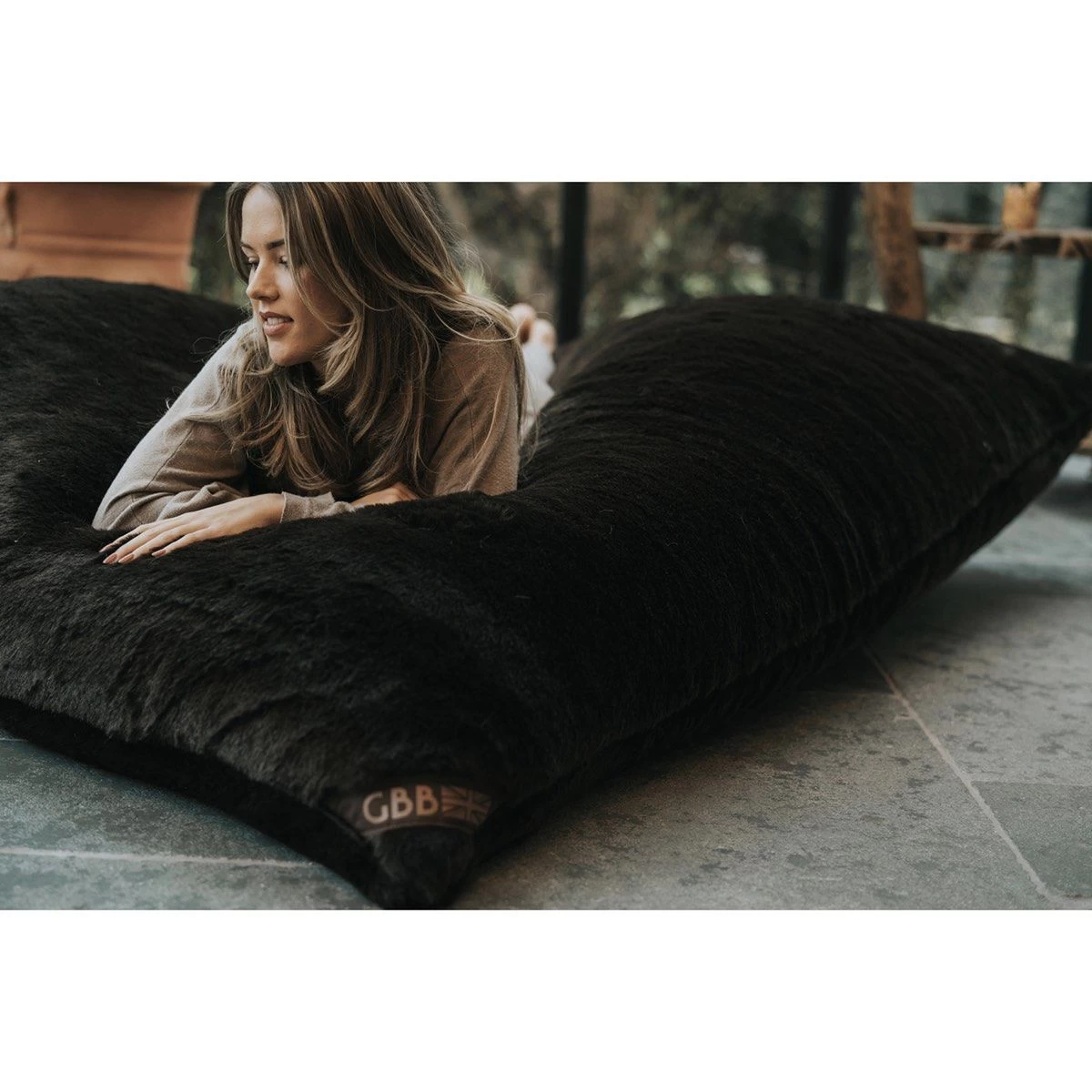 Faux Fur Slab Bean Bag - Replacement Cover 4 Faux Fur Slab Bean Bag - Replacement Cover - Image 2