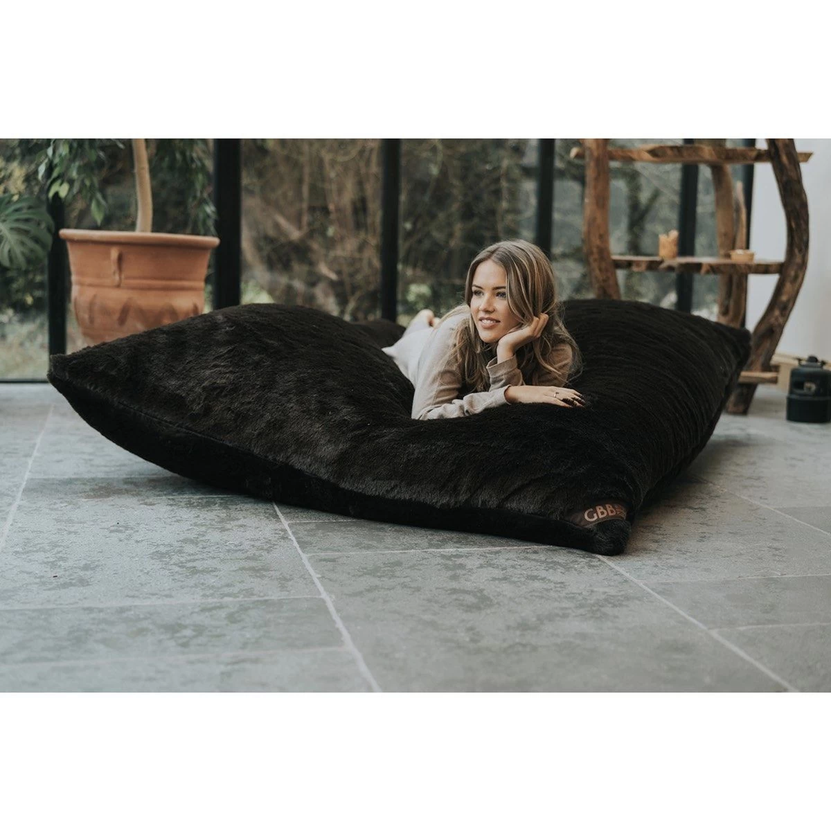 Faux Fur Slab Bean Bag - Replacement Cover 5 Faux Fur Slab Bean Bag - Replacement Cover - Image 3