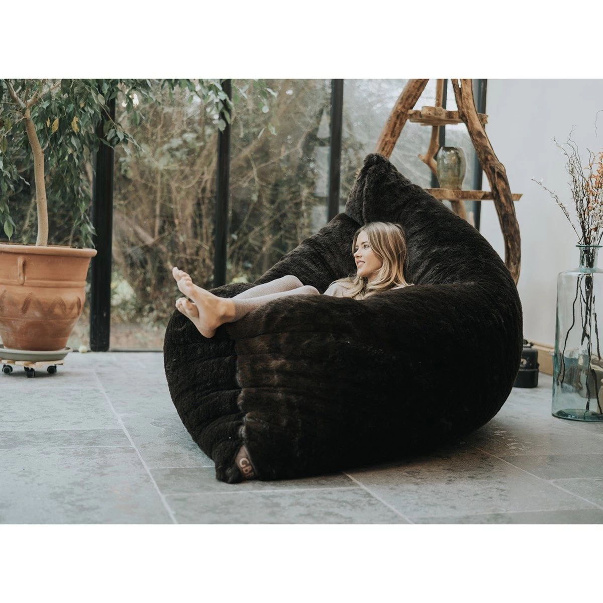 Faux Fur Slab Bean Bag - Replacement Cover 6 Faux Fur Slab Bean Bag - Replacement Cover - Image 4