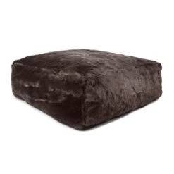 Faux Fur Square Bean Bag -Bean Bag Chairs Store faux fur square bean bag corner