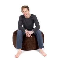 Faux Fur Stool Bean Bag