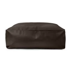 Real Leather Square Bean Bag 12 Real Leather Square Bean Bag -Bean Bag Chairs Store faux leather bean bag square front