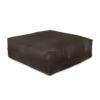 Real Leather Square Bean Bag - Replacement Cover