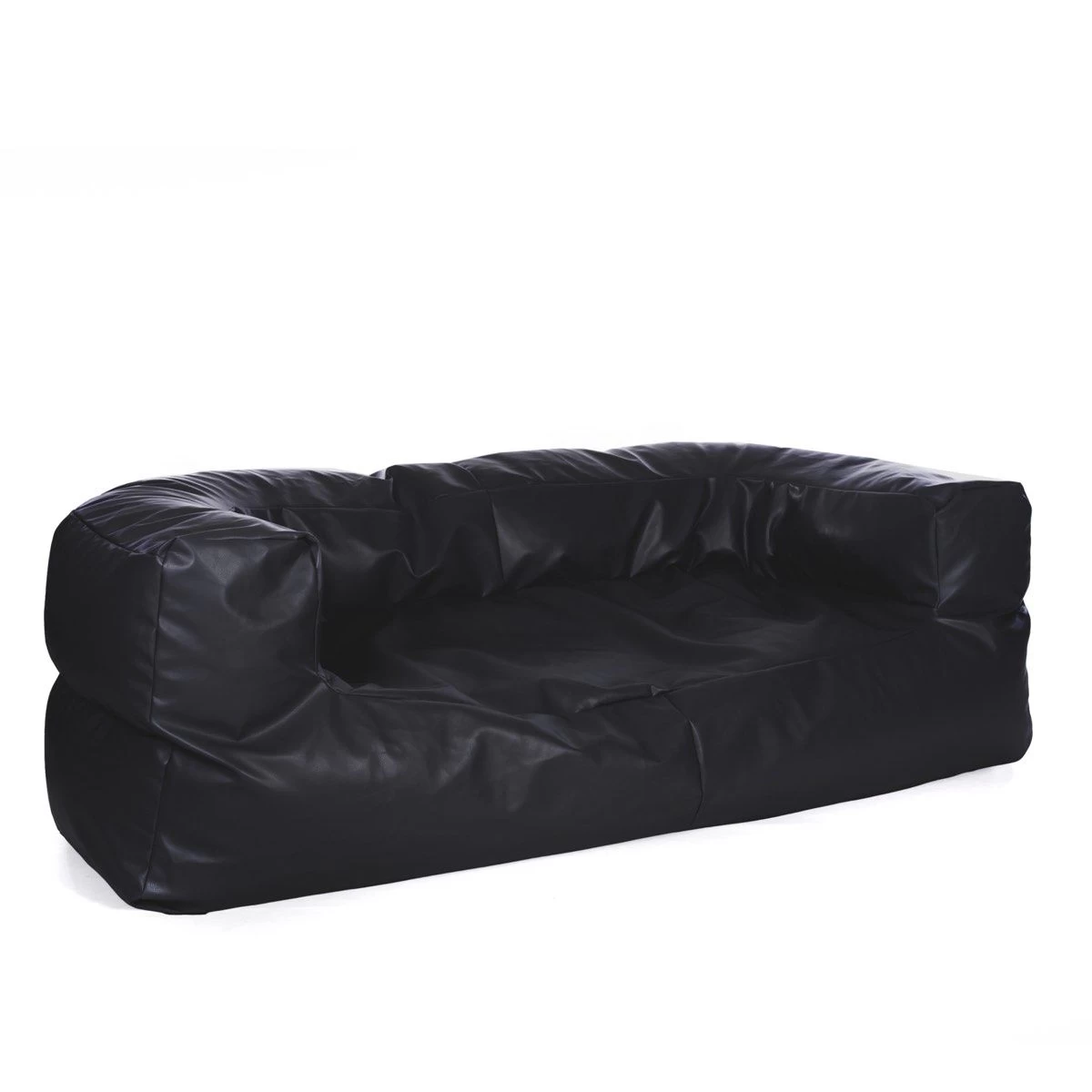 Faux Leather Couch Bean Bag - Replacement Cover 5 Faux Leather Couch Bean Bag - Replacement Cover - Image 3