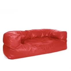 Faux Leather Couch Bean Bag - Replacement Cover 25 Faux Leather Couch Bean Bag - Replacement Cover -Bean Bag Chairs Store faux leather couch bean bag red 1 1