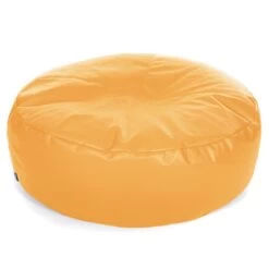 Faux Leather Ingot Bean Bag - Replacement Cover -Bean Bag Chairs Store faux leather ingot bean bag sunflower yellow 1 1