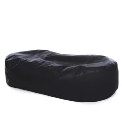 Faux Leather Lounger Bean Bag - Replacement Cover 18 Faux Leather Lounger Bean Bag - Replacement Cover -Bean Bag Chairs Store faux leather lounger bean bag black 1 1
