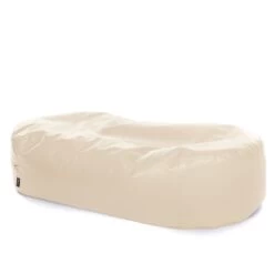 Faux Leather Lounger Bean Bag - Replacement Cover 20 Faux Leather Lounger Bean Bag - Replacement Cover -Bean Bag Chairs Store faux leather lounger bean bag cream 1 1
