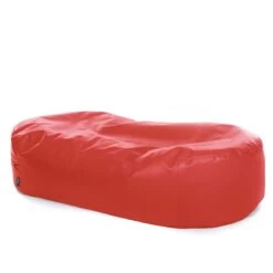Faux Leather Lounger Bean Bag - Replacement Cover 25 Faux Leather Lounger Bean Bag - Replacement Cover -Bean Bag Chairs Store faux leather lounger bean bag red 1 1