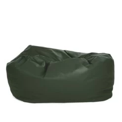 Faux Leather Monster Bean Bag -Bean Bag Chairs Store faux leather monster bean bag green 1