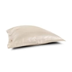 Faux Leather Oxford Cushion Bean Bag - Replacement Cover -Bean Bag Chairs Store faux leather oxford cushion bean bag cream 1 1