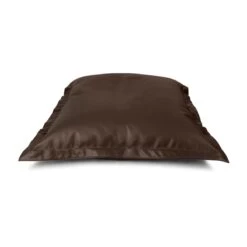 Faux Leather Oxford Cushion Bean Bag - Replacement Cover -Bean Bag Chairs Store faux leather oxford cushion bean bag front 1