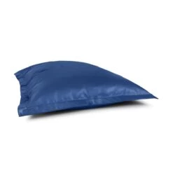 Faux Leather Oxford Cushion Bean Bag - Replacement Cover -Bean Bag Chairs Store faux leather oxford cushion bean bag royal blue 1 1