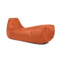 Faux Leather Recliner Bean Bag 32 Faux Leather Recliner Bean Bag -Bean Bag Chairs Store faux leather recliner bean bag orange 1