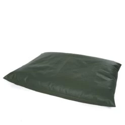 Faux Leather Slab Bean Bag -Bean Bag Chairs Store faux leather slab bean bag green 1