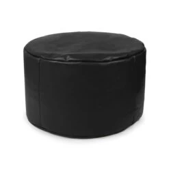 Faux Leather Stool Bean Bag 23 Faux Leather Stool Bean Bag -Bean Bag Chairs Store faux leather stool bean bag black 1