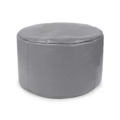 Faux Leather Stool Bean Bag 27 Faux Leather Stool Bean Bag -Bean Bag Chairs Store faux leather stool bean bag grey 1