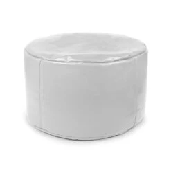 Faux Leather Stool Bean Bag 35 Faux Leather Stool Bean Bag -Bean Bag Chairs Store faux leather stool bean bag white 1