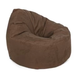 Faux Suede Bean Bag Chair - Replacement Cover 15 Faux Suede Bean Bag Chair - Replacement Cover -Bean Bag Chairs Store faux suede bean bag chair mocha 1 1