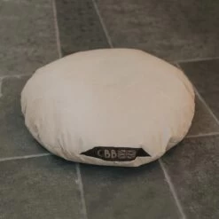 Faux Suede Cushion Bean Bag - Round