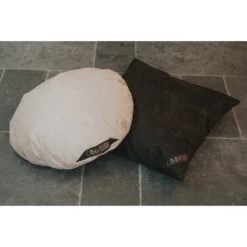 Faux Suede Cushion Bean Bag - Square -Bean Bag Chairs Store faux suede cushion bean bag square on grey floor