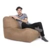 Faux Suede LayZ Bean Bag -Bean Bag Chairs Store faux suede layz bean bag caramel 1