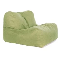 Faux Suede LayZ Bean Bag - Replacement Cover 13 Faux Suede LayZ Bean Bag - Replacement Cover -Bean Bag Chairs Store faux suede layz bean bag lime green 1 1