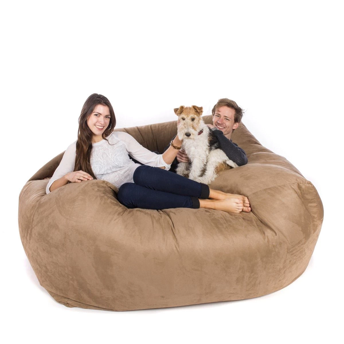Faux Suede Monster Bean Bag - Replacement Cover 3 Faux Suede Monster Bean Bag - Replacement Cover