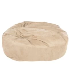 Faux Suede Monster Bean Bag -Bean Bag Chairs Store faux suede monster bean bag sand 1