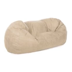 Faux Suede Settee Bean Bag 17 Faux Suede Settee Bean Bag -Bean Bag Chairs Store faux suede settee bean bag sand 1