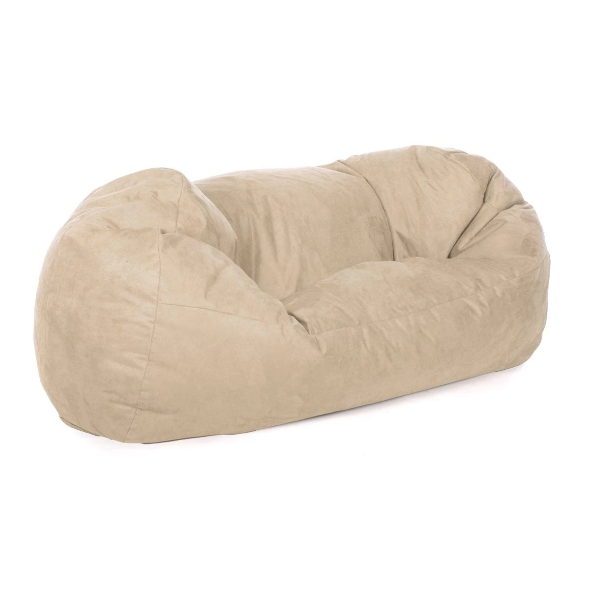 Faux Suede Settee Bean Bag 10 Faux Suede Settee Bean Bag - Image 8