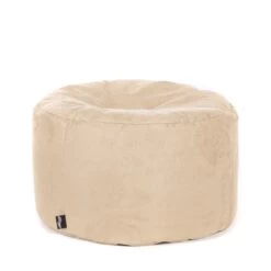 Faux Suede Stool Bean Bag -Bean Bag Chairs Store faux suede stool bean bag sand 2