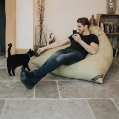 Faux Suede Tri-Gamer Bean Bag - Replacement Cover