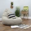 Luxury Chenille Hi-Back Gamer Bean Bag -Bean Bag Chairs Store hi back gamer luxury chenille