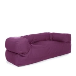 Indoor/Outdoor Couch Bean Bag - Replacement Cover -Bean Bag Chairs Store indoor outdoor couch bean bag purple 1 1