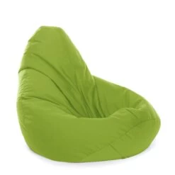 Indoor/Outdoor Hi-Back Gamer Bean Bag - Replacement Cover -Bean Bag Chairs Store indoor outdoor hi back gamer bean bag lime green 1 1